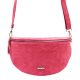 MiaMore 01-029 Z magenta női bőr válltáska, oldaltáska, crossbody 28 x 20 x 7 cm