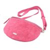 MiaMore 01-029 Z magenta női bőr válltáska, oldaltáska, crossbody 28 x 20 x 7 cm