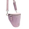 MiaMore 01-029 Z lila női bőr válltáska, oldaltáska, crossbody 28 x 20 x 7 cm