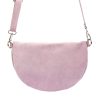 MiaMore 01-029 Z lila női bőr válltáska, oldaltáska, crossbody 28 x 20 x 7 cm