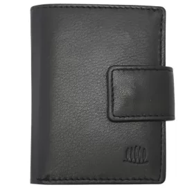   513900 002 Giorgio Carelli bőr protektoros pénztárca fekete