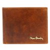 Pierre Cardin TILAK110 324 barna férfi bőr pénztárca 11,5 x 9,5 cm
