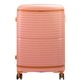   Pierre Cardin rózsaszín abs 3 részes kemény fedelű bőrönd szett 56/66/76 cm