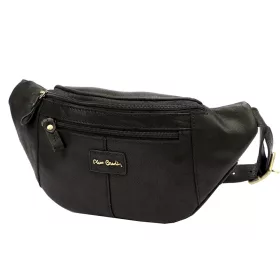   Pierre Cardin TILAK112 9323 fekete bőr övtáska 34 x 15 x 8 cm