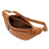 Pierre Cardin TILAK112 9323 konyakbarna női marhabőr övtáska, crossbody 34 x 15 x 8 cm