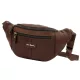 Pierre Cardin TILAK112 9323 barna bőr övtáska, crossbody 34 x 15 x 8 cm