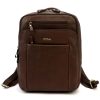 Pierre Cardin TILAK112 barna bőr hátizsák 26 x 38 x 11 cm
