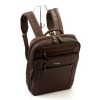 Pierre Cardin TILAK112 barna bőr hátizsák 26 x 38 x 11 cm