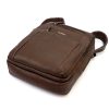 Pierre Cardin TILAK112 barna bőr hátizsák 26 x 38 x 11 cm