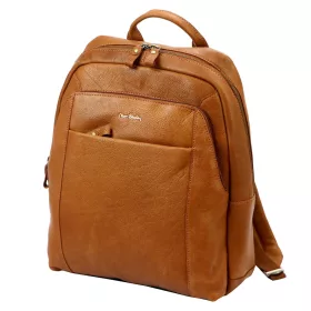   Pierre Cardin TILAK112 14423 olasz barna női bőr hátizsák 32 x 38 x 15 cm
