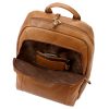 Pierre Cardin TILAK112 14423 olasz barna női bőr hátizsák 32 x 38 x 15 cm