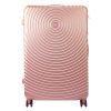 Leonardo da Vinci 3036-1 5 részes rosegold abs bőrönd szett