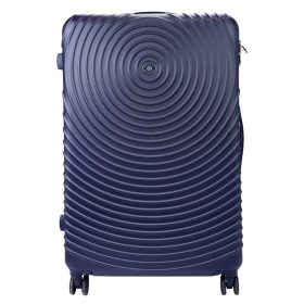   Leonardo da Vinci sötétkék abs keményfaú bőrönd 54 x 85 x 32 cm