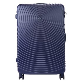   Leonardo da Vinci sötétkék abs keményfaú bőrönd 54 x 85 x 32 cm