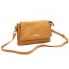 Pierre Cardin FRZ 55080 narancs női bőr válltáska 24 x 16 x 5 cm