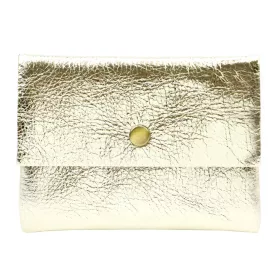   VerMari ET MET-S-1 ekrü női bőr pénztárca és irattartó 11.5 x 8.5 x 1 cm