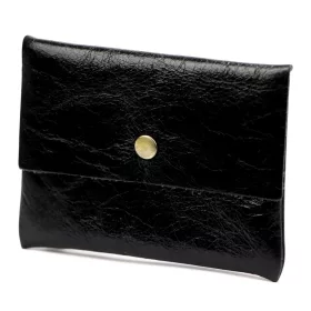   VerMari ET MET-S-1 fekete női bőr pénztárca és irattartó 11.5 x 8.5 x 1 cm