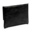 VerMari ET MET-S-1 fekete női bőr pénztárca és irattartó 11.5 x 8.5 x 1 cm