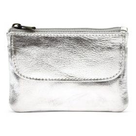   VerMari ET MET-M-2 ezüst női bőr pénztárca és irattartó 11.5 x 8 x 1.5 cm