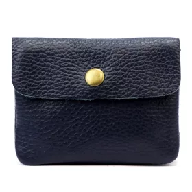  VerMari ET DOL-M-1 navy női bőr pénztárca és irattartó 10.5 x 8 x 2.5 cm