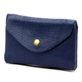   VerMari ET DOL-L-1 navy női bőr pénztárca és irattartó 15 x 10 x 3 cm