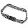 Gregorio Luggage Strap D2 fekete-fehér bőrönd biztonsági zár 5 cm