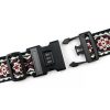 Gregorio Luggage Strap D4 mintás bordó bőrönd biztonsági öv 5 cm