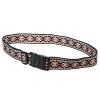 Gregorio Luggage Strap D4 mintás bordó bőrönd biztonsági öv 5 cm