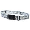 Gregorio Luggage Strap D4 mintás fehér bőrönd biztonsági öv 5 cm