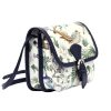 Gregorio 112 FL-1 navy női bőr válltáska, oldaltáska 17 x 15 x 8 cm