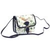 Gregorio 112 FL-1 navy női bőr válltáska, oldaltáska 17 x 15 x 8 cm