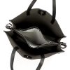 Pierre Cardin FRZ 55085 fekete női bőr válltáska 34 x 37 x 13 cm