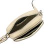MiaMore 01-062 SILVER bézs női bőr válltáska, oldaltáska 18.5 x 13.5 x 7.5 cm