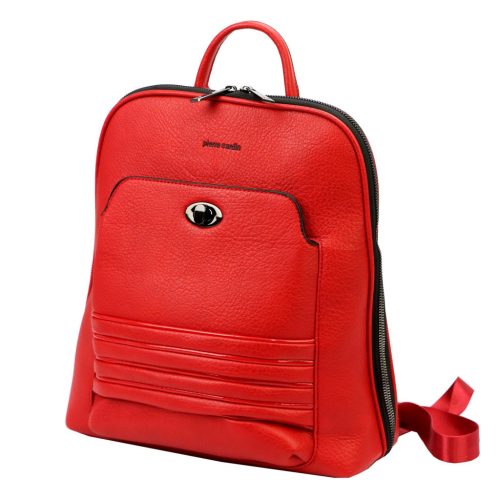 Pierre Cardin MS369 3716 piros női hátizsák 30 x 35 x 14 cm