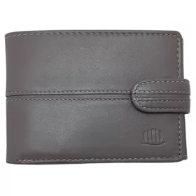   Giorgio Carelli féfi szürke bőr átfogópántos pénztárca RFID védelemmel