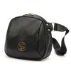 Gregorio 1720 fekete női bőr oldaltáska, crossbody 22 x 21 x 12 cm 