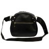 Gregorio 1720 fekete női bőr oldaltáska, crossbody 22 x 21 x 12 cm 