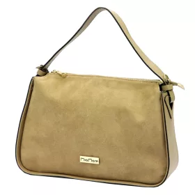   MiaMore 01-066 mogyoró női bőr kézitáska, válltáska 34 x 23 x 10 cm