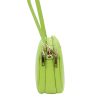 MiaMore 01-064 lime zöld női bőr válltáska 22.5 x 18 x 9 cm 