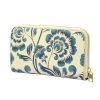 Gregorio G01 8822 krém mintás női bőr pénztárca 20 x 11 x 2.8 cm