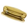 Gregorio G01 8822 krém mintás női bőr pénztárca 20 x 11 x 2.8 cm