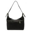 Luka 24-006 fekete női bőr válltáska 32 x 27 x 11 cm 