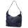 Luka 24-006 sötétkék női bőr válltáska 32 x 27 x 11 cm 