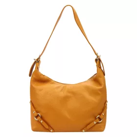 Luka 24-006 narancs női bőr válltáska 32 x 27 x 11 cm