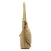 Luka 24-006 homok női bőr válltáska 32 x 27 x 11 cm 