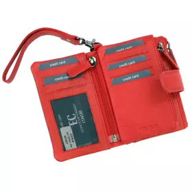   Coveri EC-7601-29 magenta női bőr pénztárca 13.5 x 9.5 x 3.5 cm
