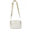 BRICIOLE 4157# fehér női rostbőr táska 9 x 19 x 26 cm