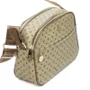 BRICIOLE 4157# bézs női rostbőr táska 9 x 19 x 26 cm