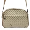 BRICIOLE 4157# bézs női rostbőr táska 9 x 19 x 26 cm