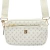 BRICIOLE 4163 bézs női oldaltáska 4 x 13 x 21 cm